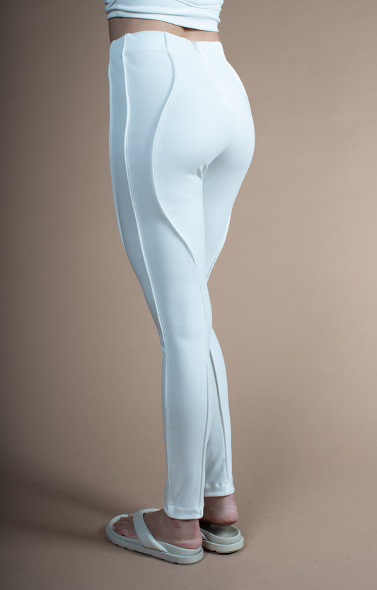 Calça Malha Pele -Off White