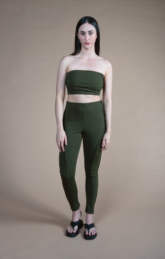 Top Malha Pele - Verde Militar