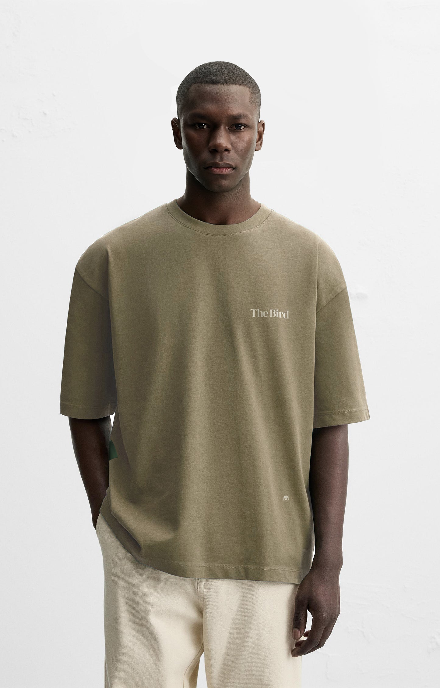 T-shirt Oversized Respira - Caqui.