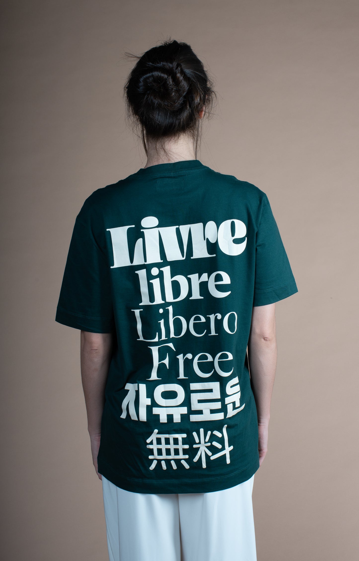 T-shirt Livre - Verde.