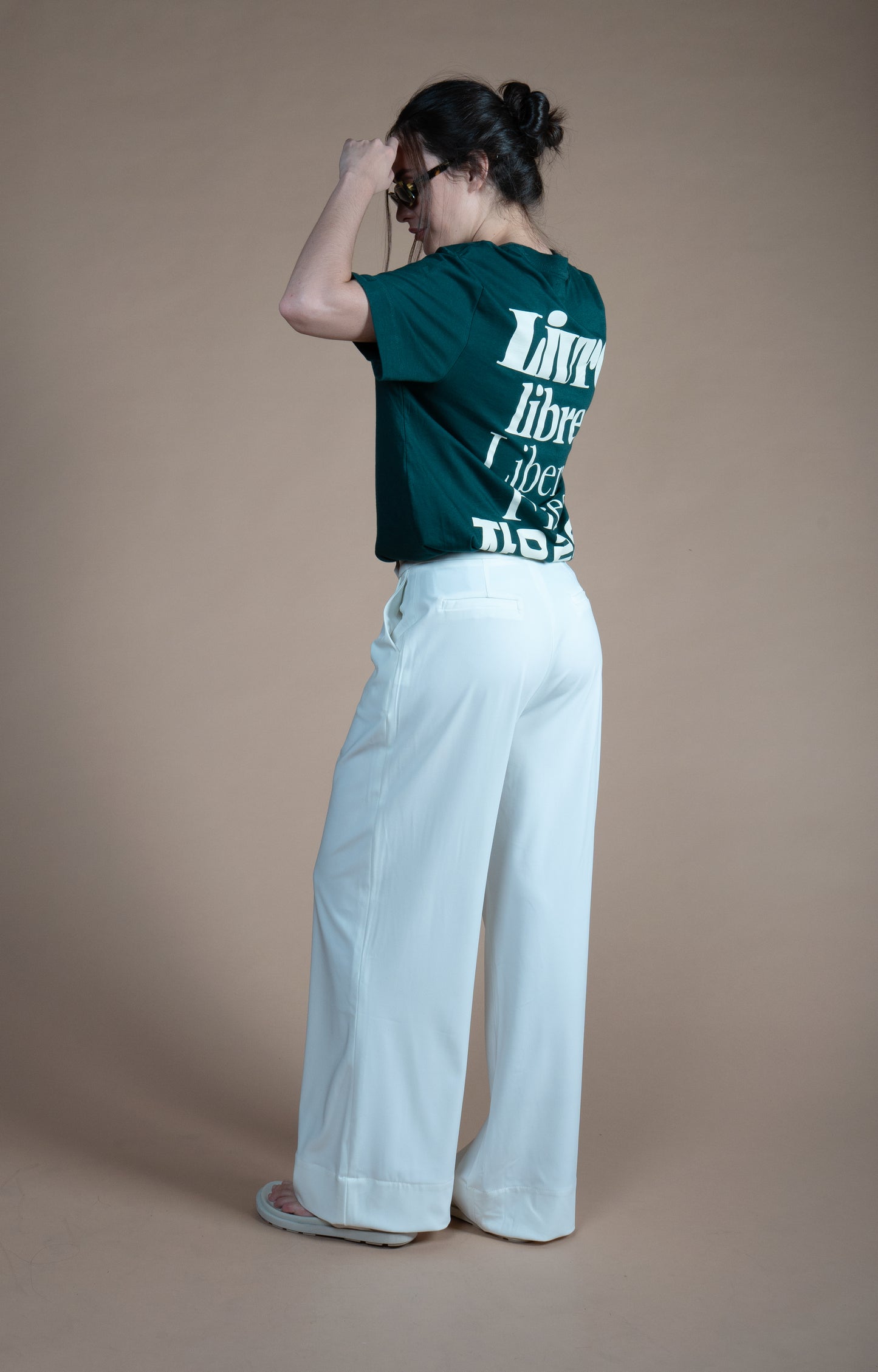 T-shirt Livre - Verde.