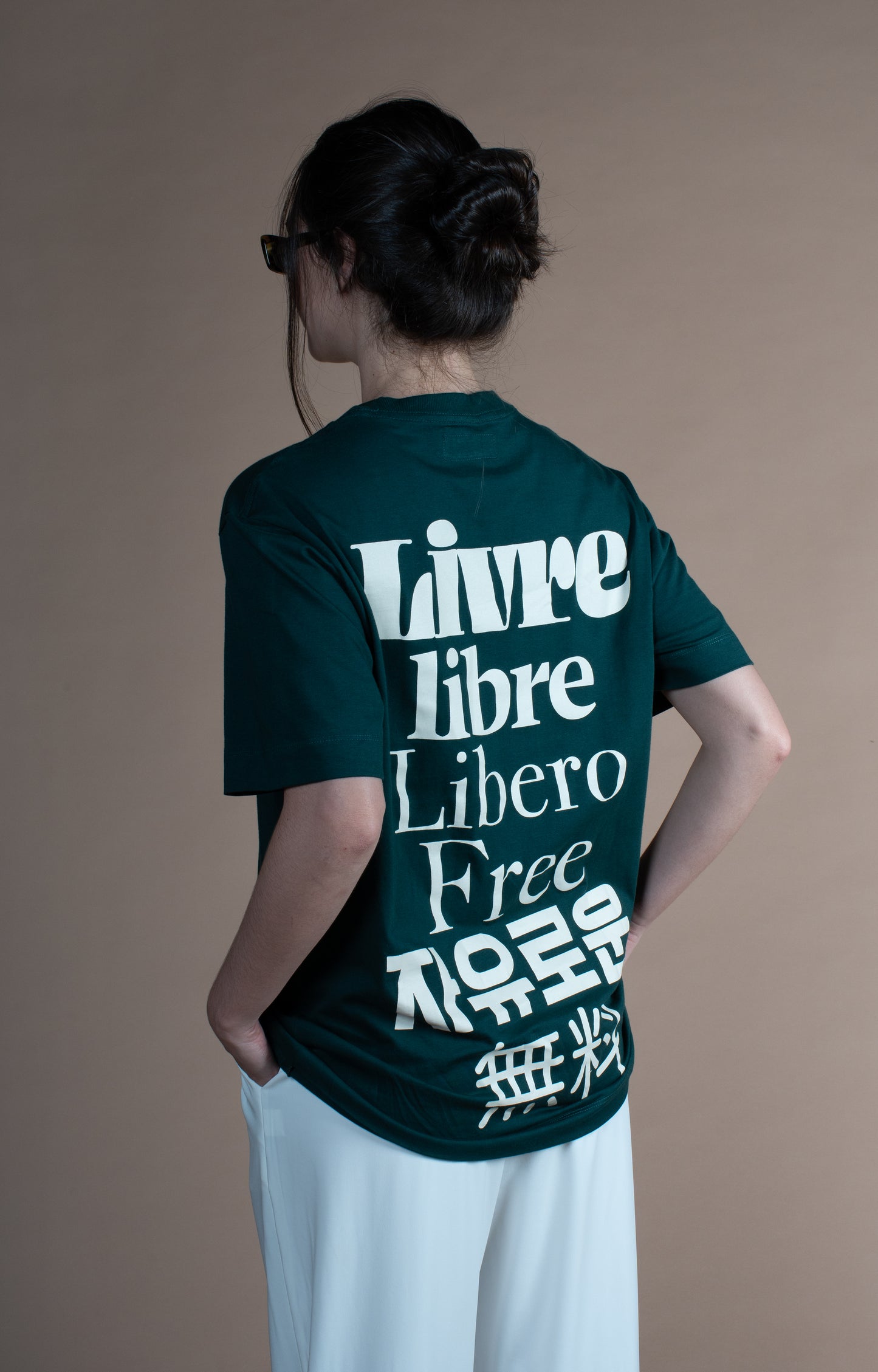 T-shirt Livre - Verde.