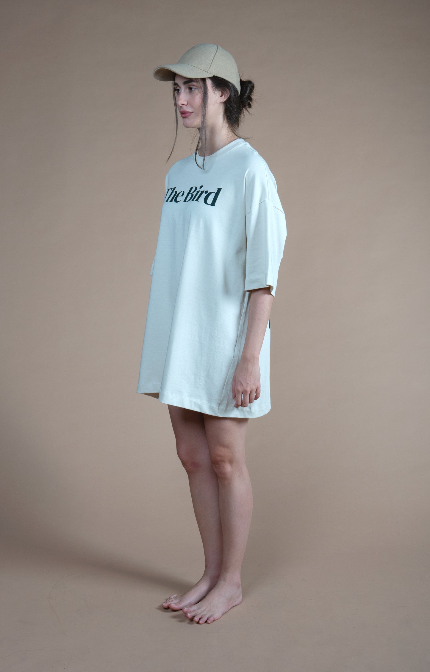 T-shirt Oversized Livre - Areia