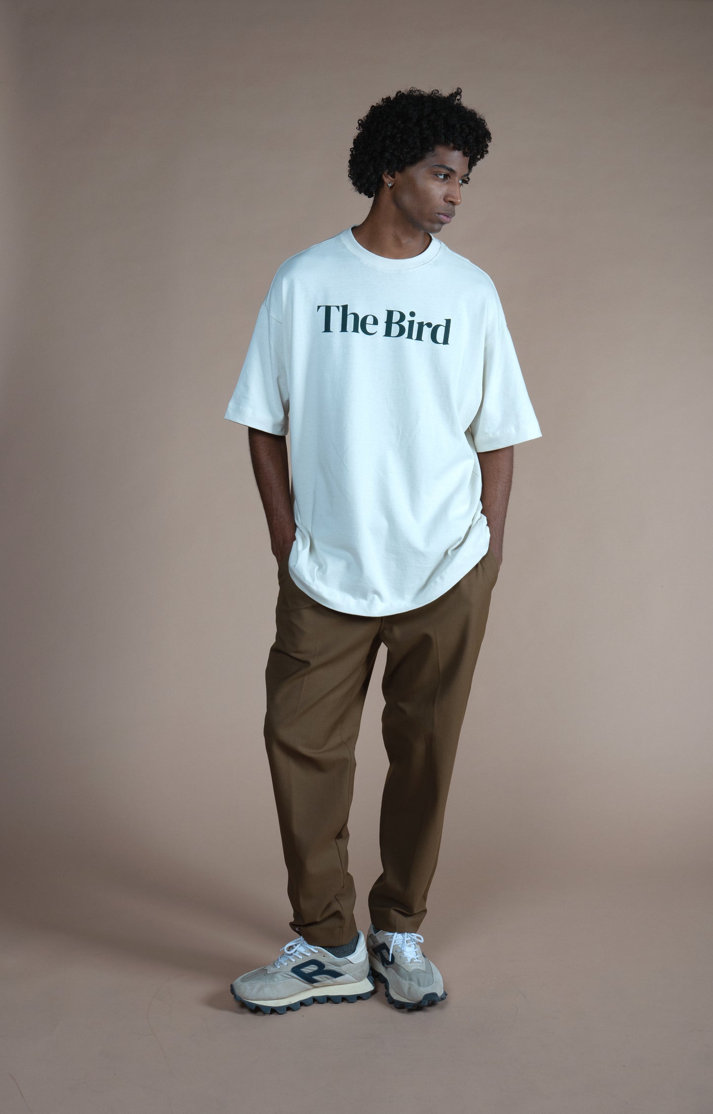 T-shirt Oversized Livre - Areia