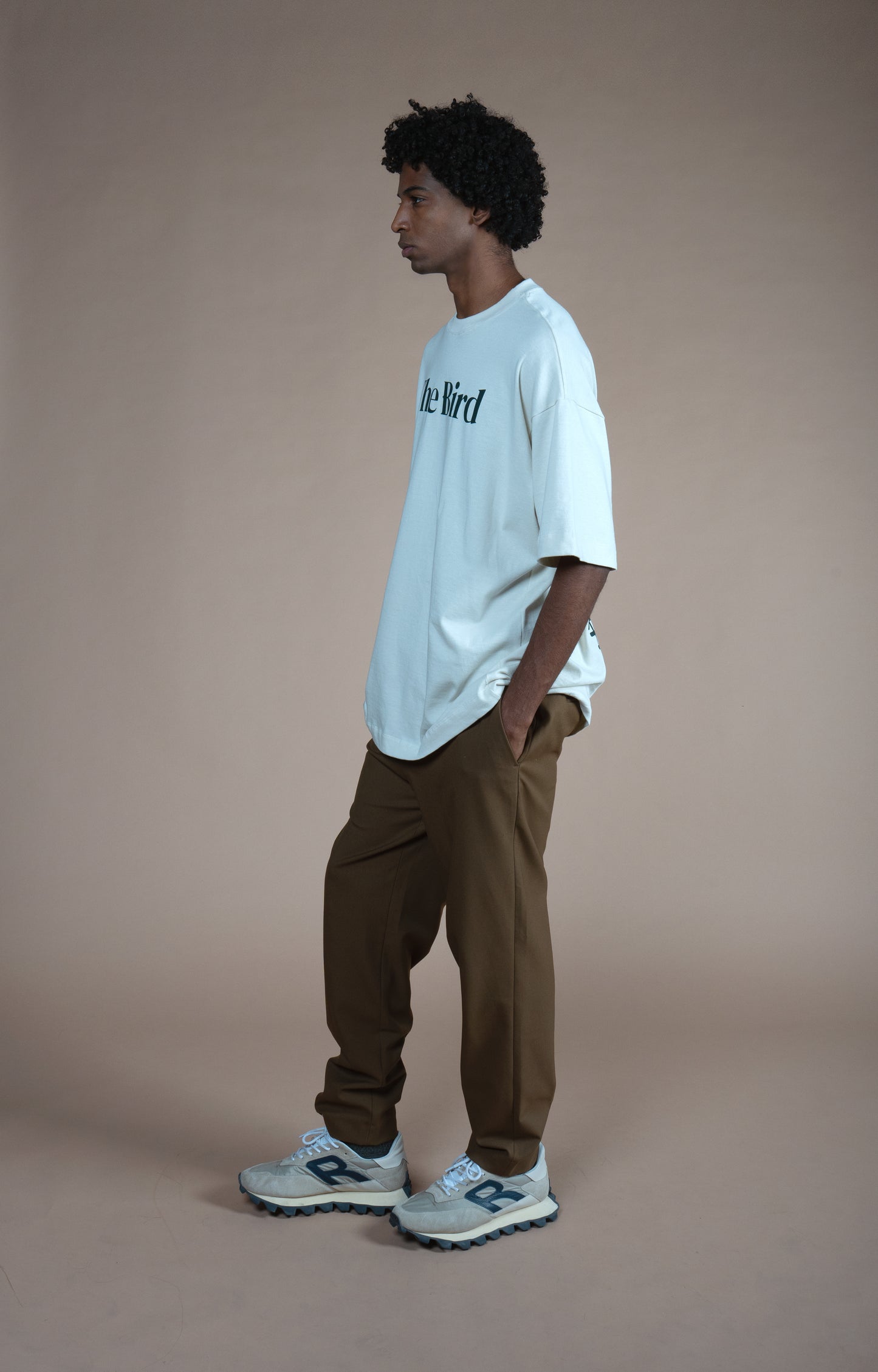 T-shirt Oversized Livre - Areia