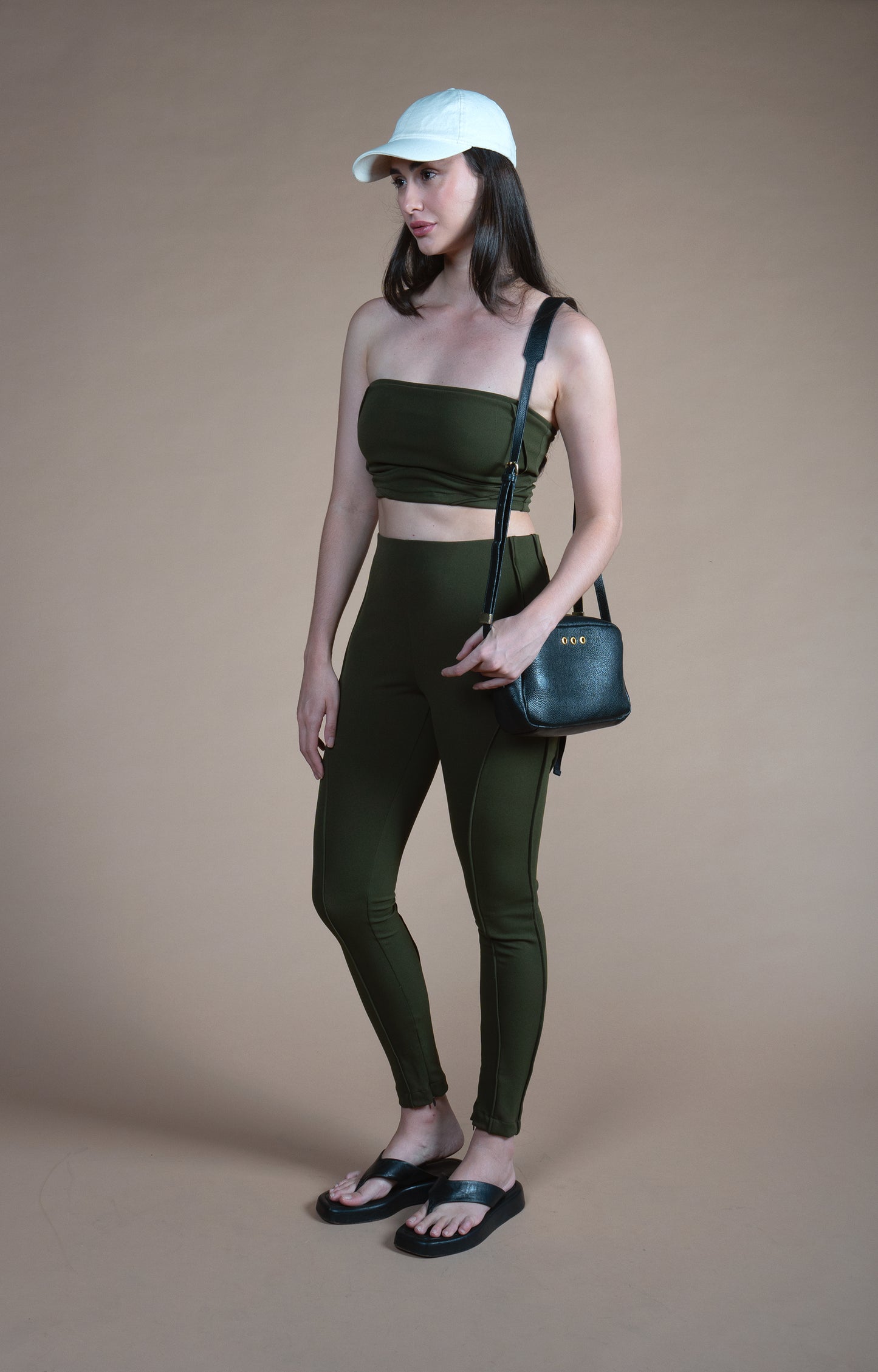 Top Malha Pele - Verde Militar