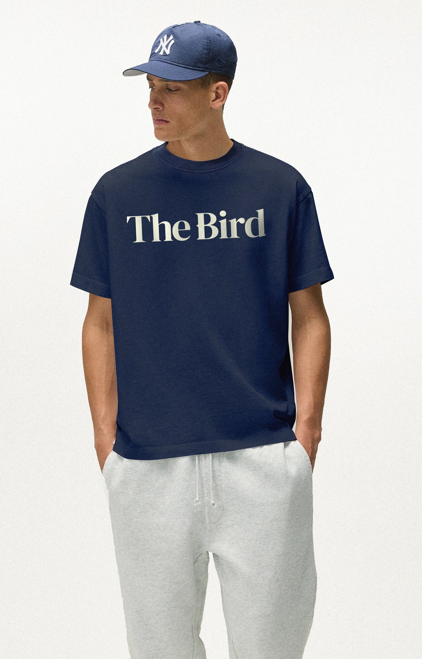 T-shirt básica Livre - Azul.