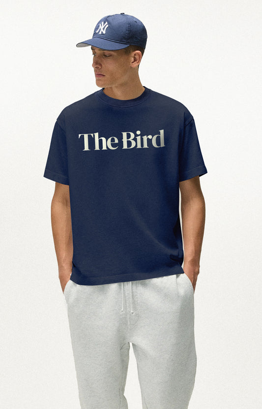 T-shirt básica Livre - Azul.